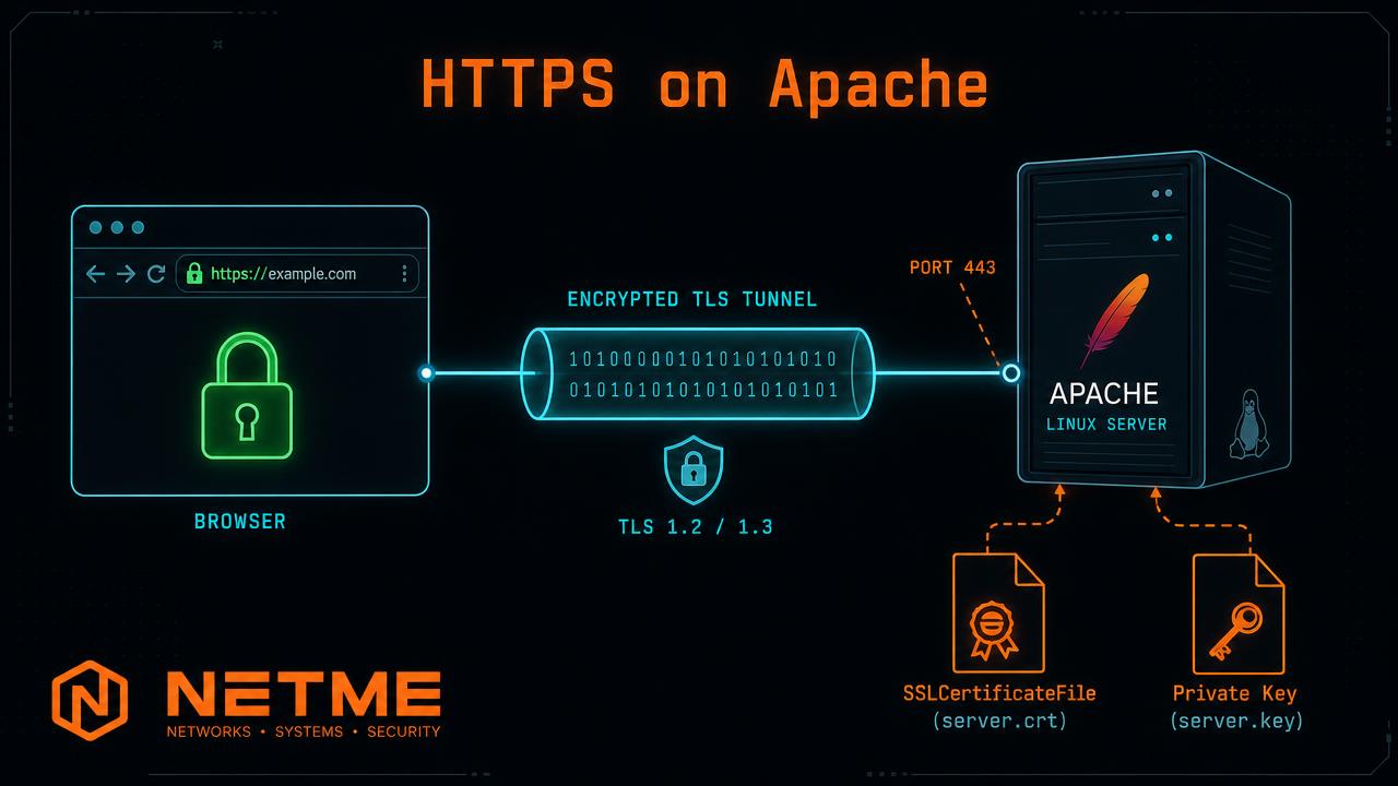 יצירת תעודת SSL בלינוקס והתקנתה על שרת Apache: מדריך מעשי בעברית (OpenSSL, Virtual Host, HTTPS)