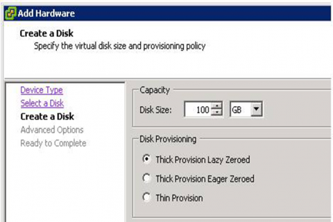 Disk Formatting formats